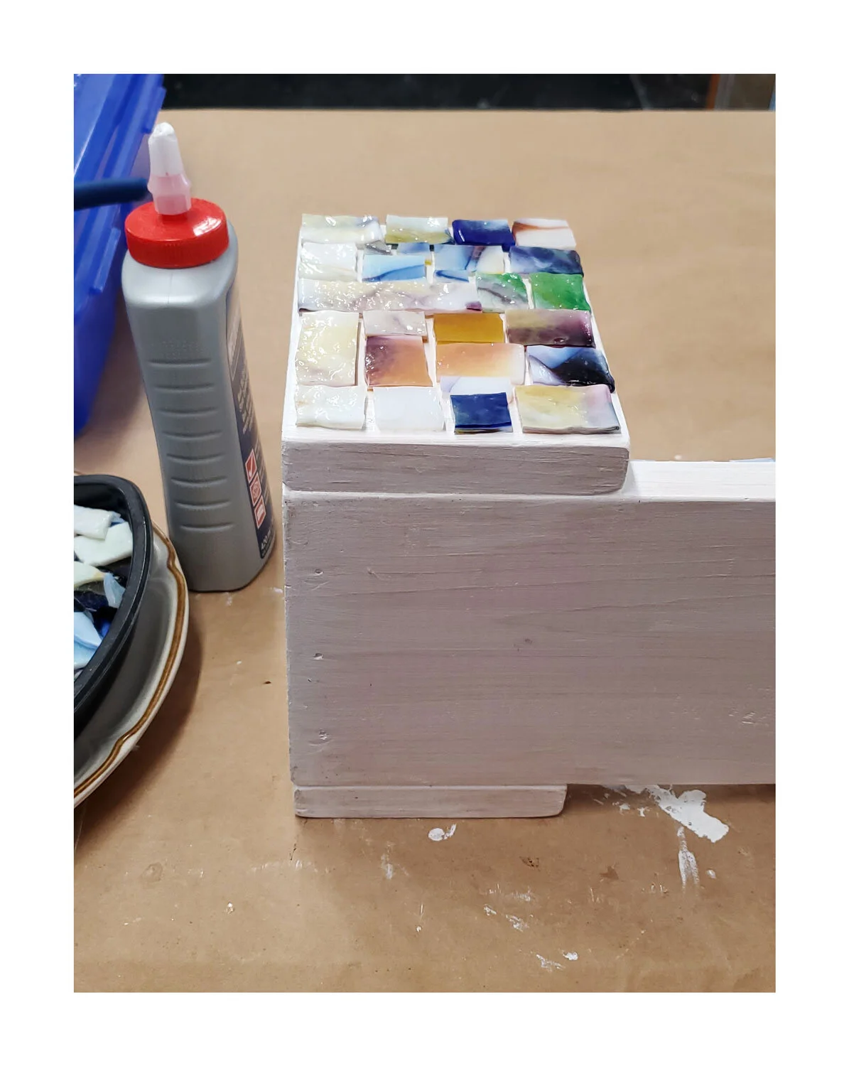 Learn glass mosaic with instructor-provided projects, or bring your own project and get help creating something special.