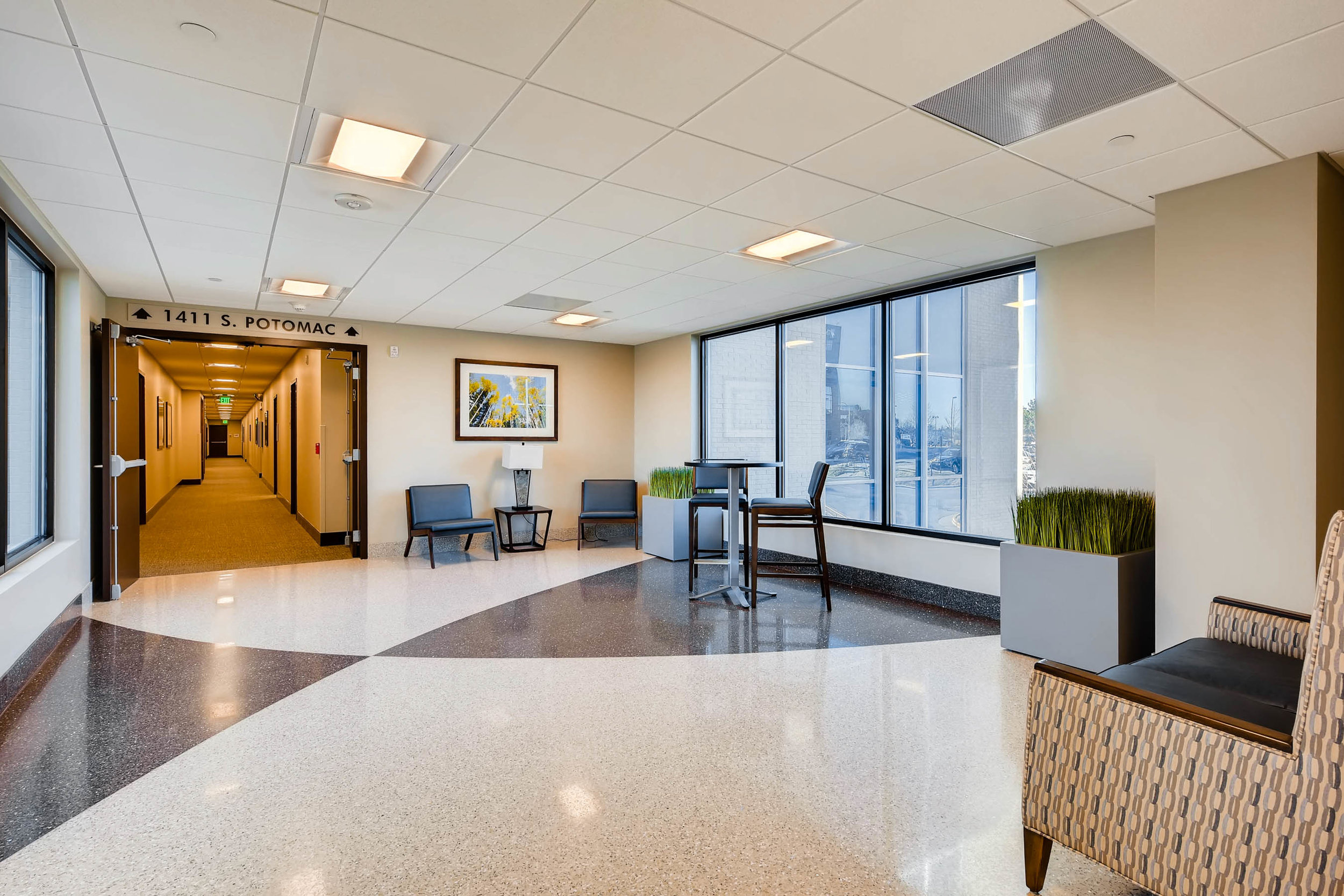 Floor Lobby and Seating Area