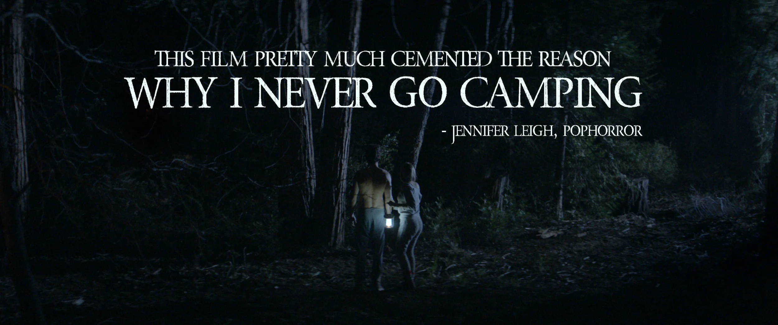 "If you love legends and creepy stories, especially ones set in the woods, this film is for you!" - a killer review from Jennifer Leigh at Pop Horror !