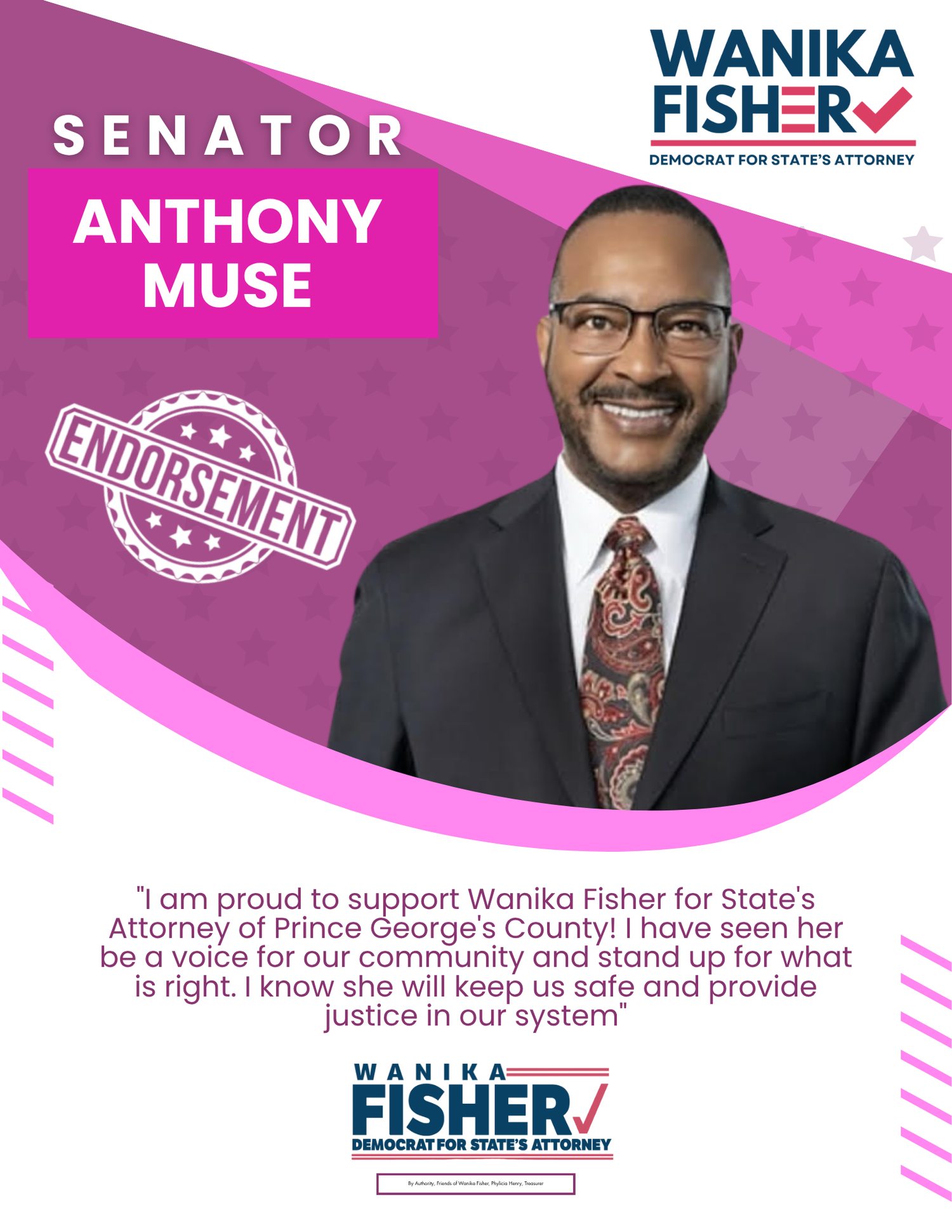 See All Elected Endorsements — Wanika Fisher for Prince George's County