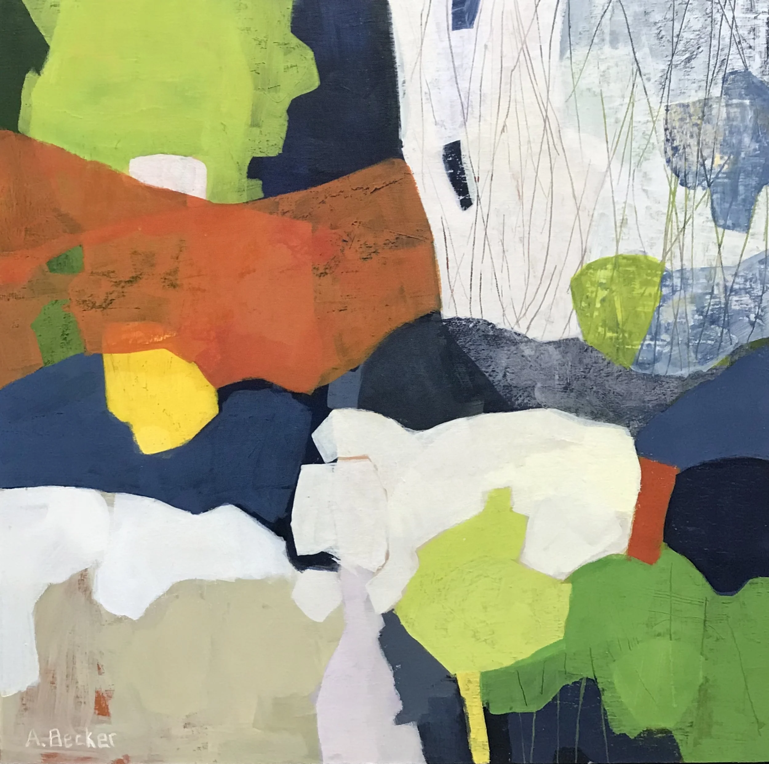 The Other Day, 20"x20"
