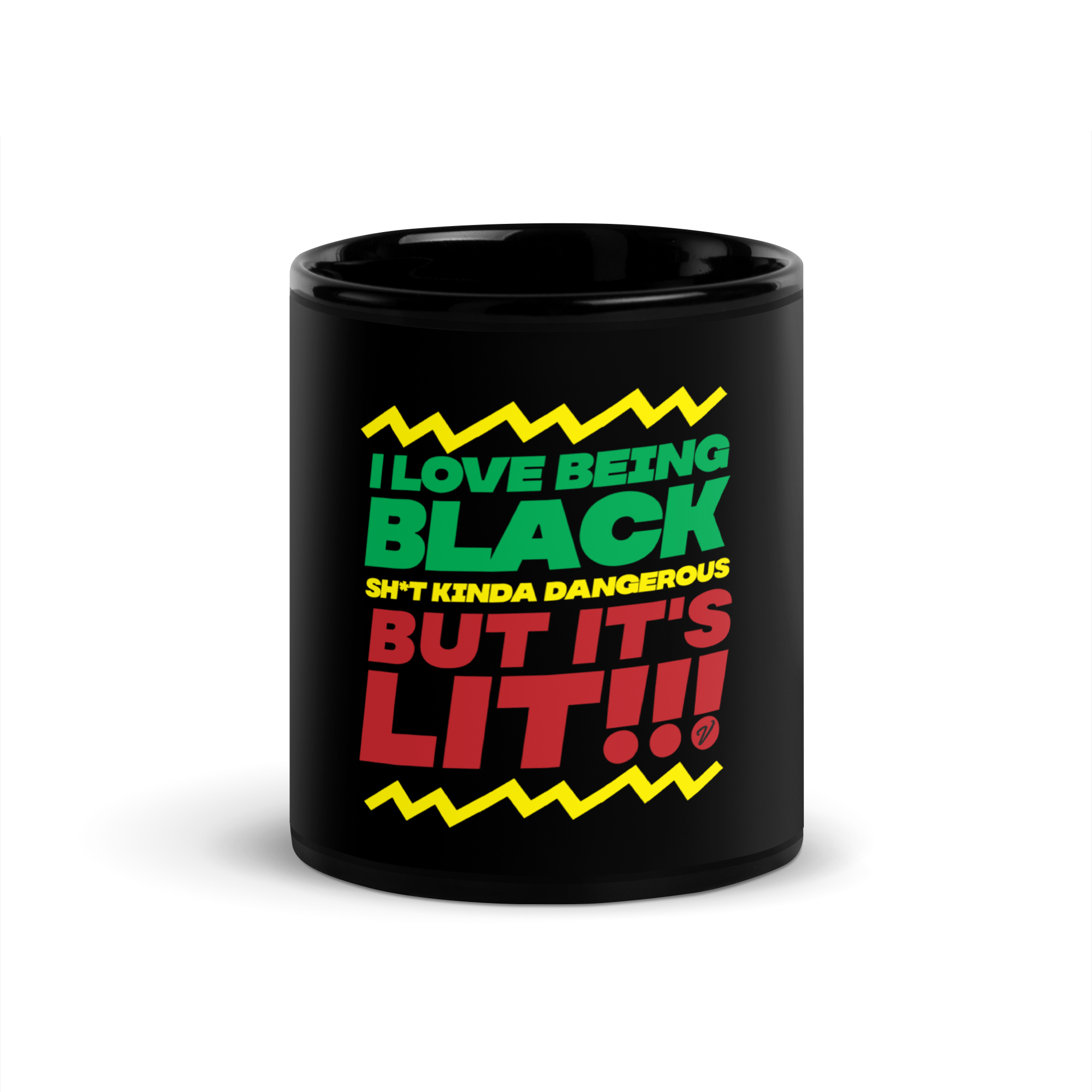 I love Being Black Mug