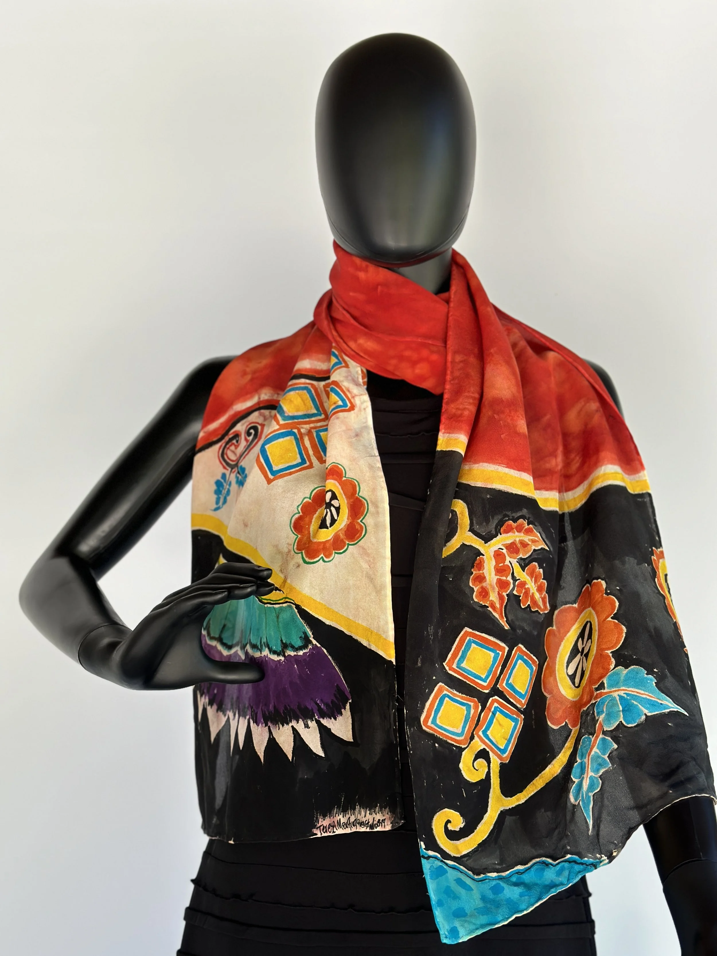 East meets west scarf