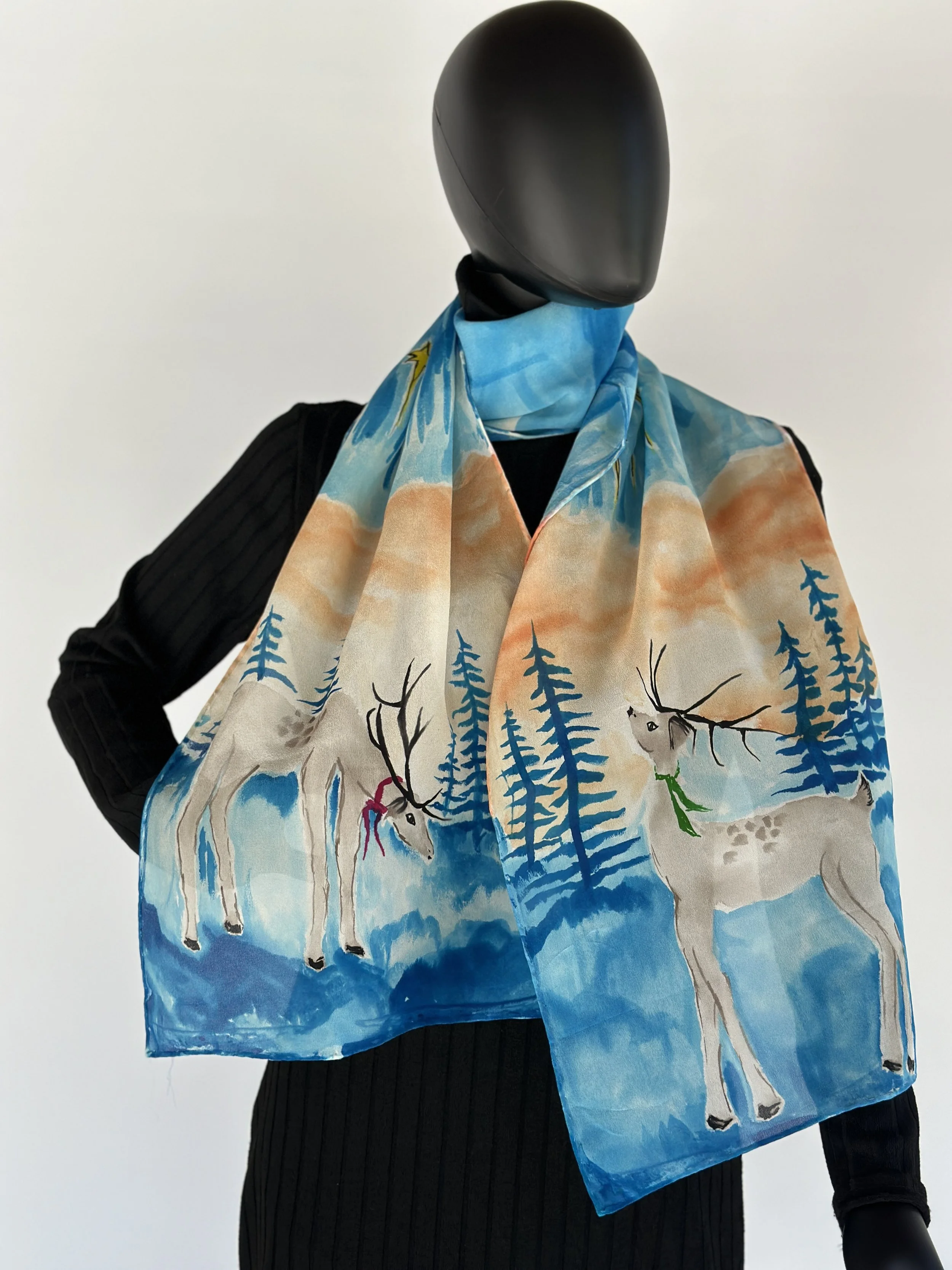 Silent night scarf