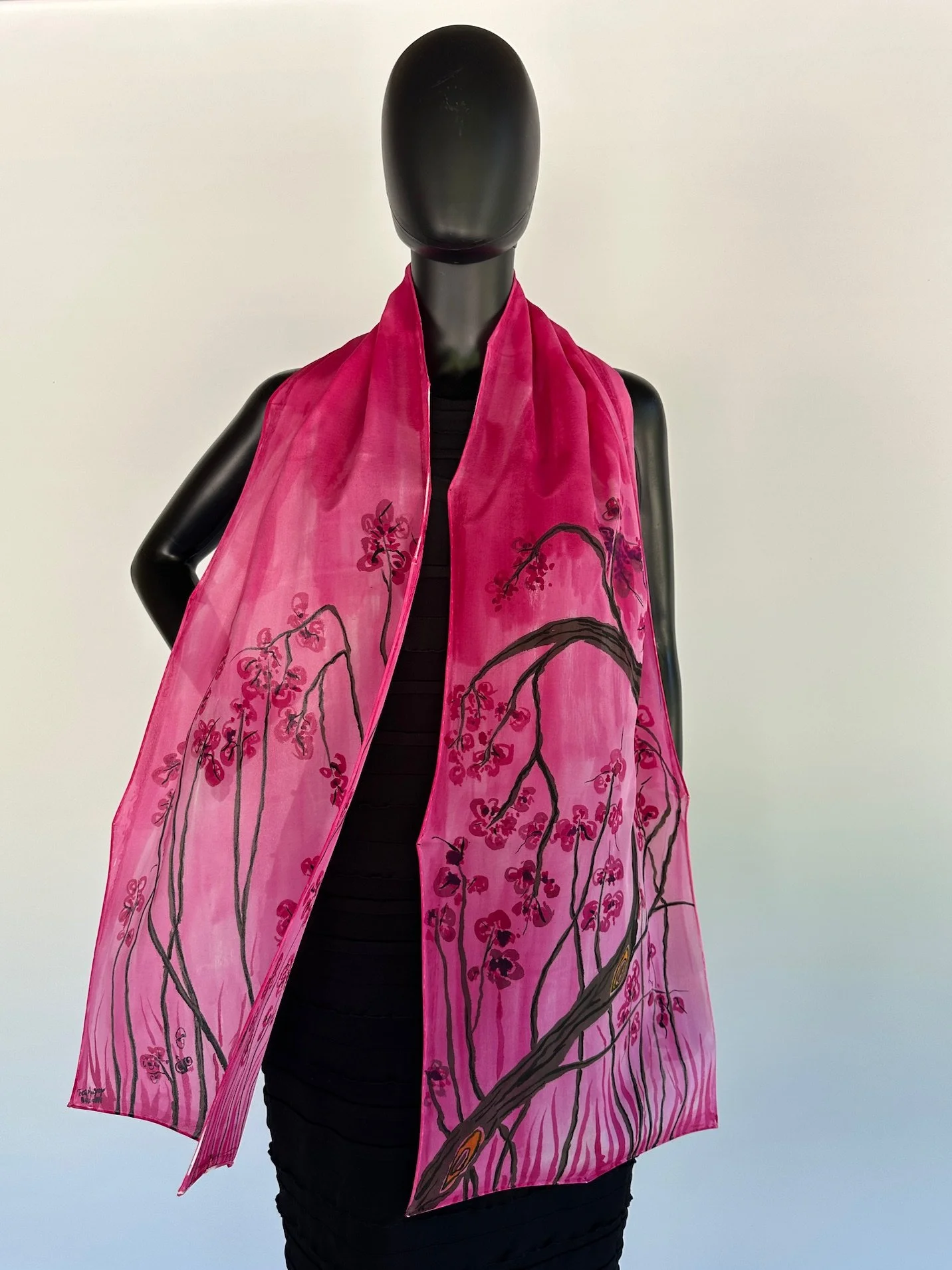 Cherry Blossom scarf