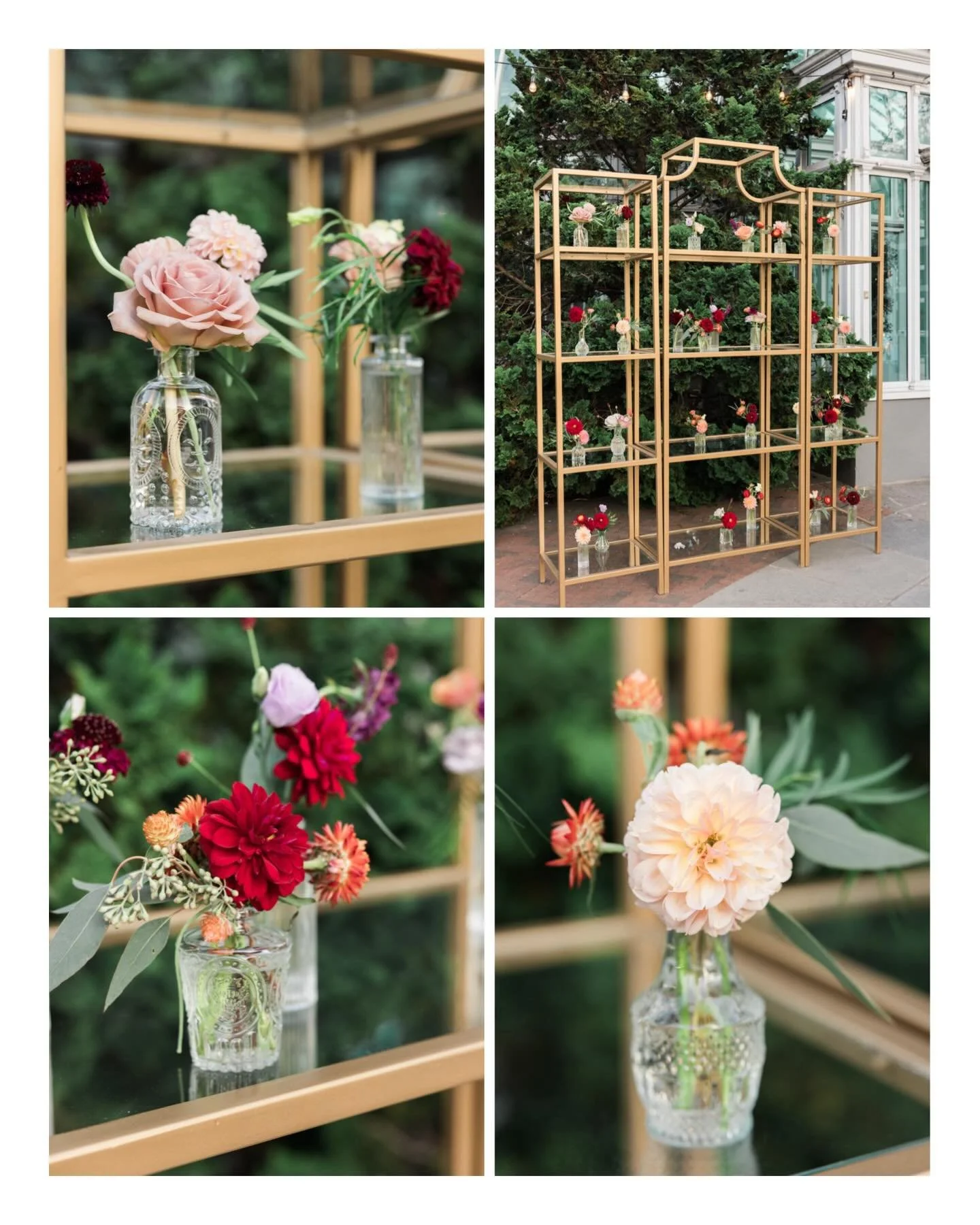 Spring has officially sprung and we are ready for everything this season has planned for us.  Have you picked out your flower scheme yet?  Here&rsquo;s a little inspo from the beautiful wedding of Amanda and Aaron at Brooklyns Botanic Garden. 
#longi