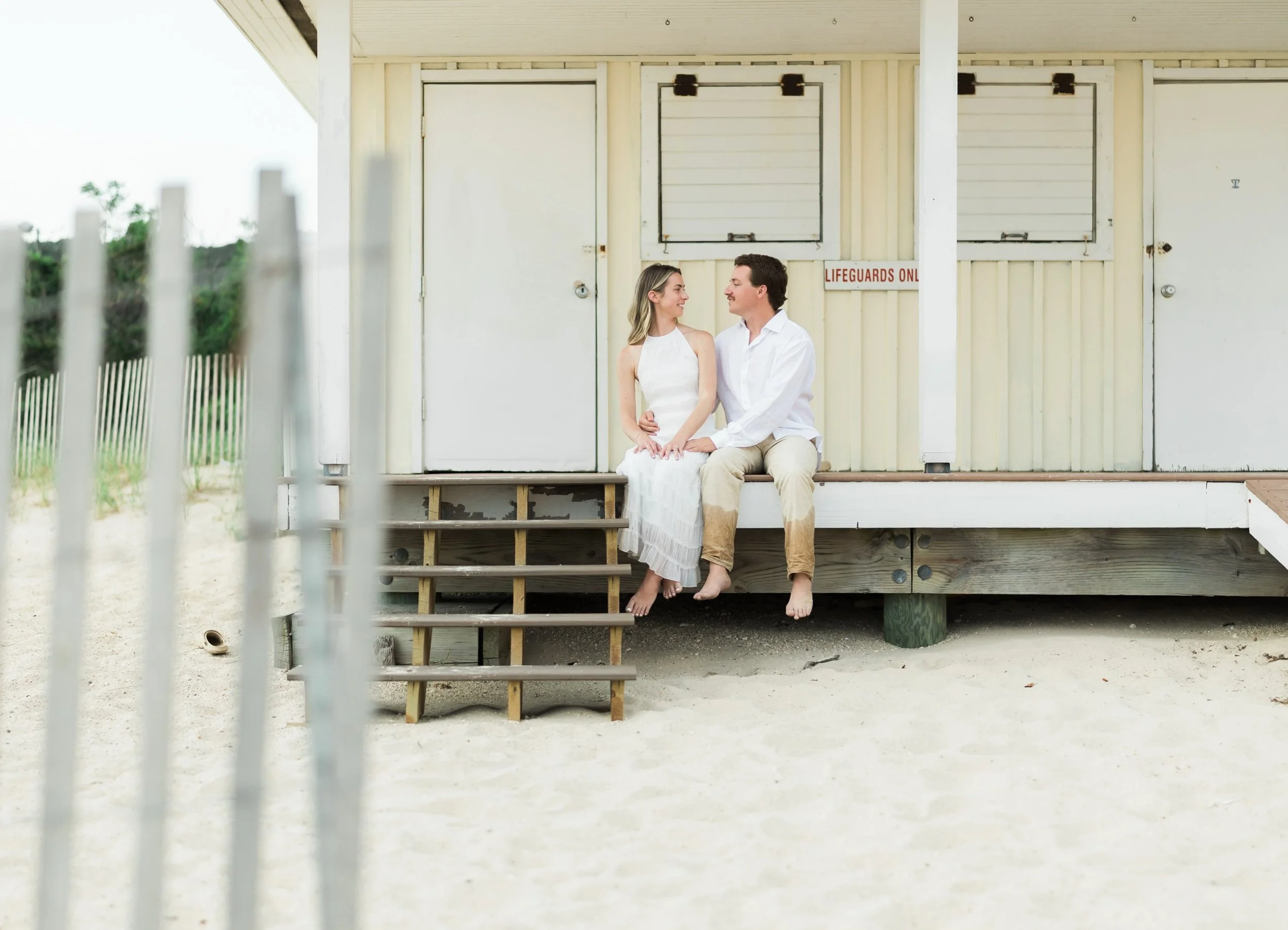 Kelly &amp; Frank - making the most out of a beautiful beach day. ❤️