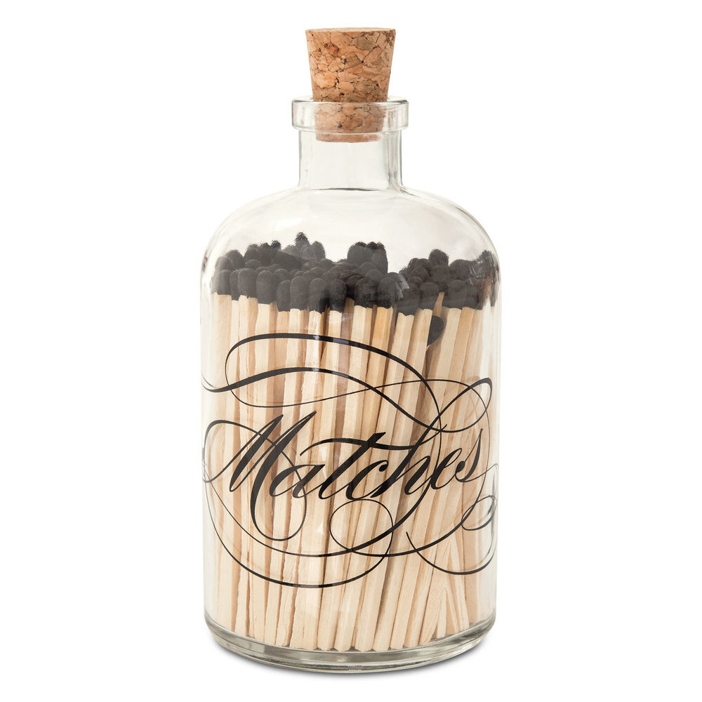 Calligraphy Large Match Bottle