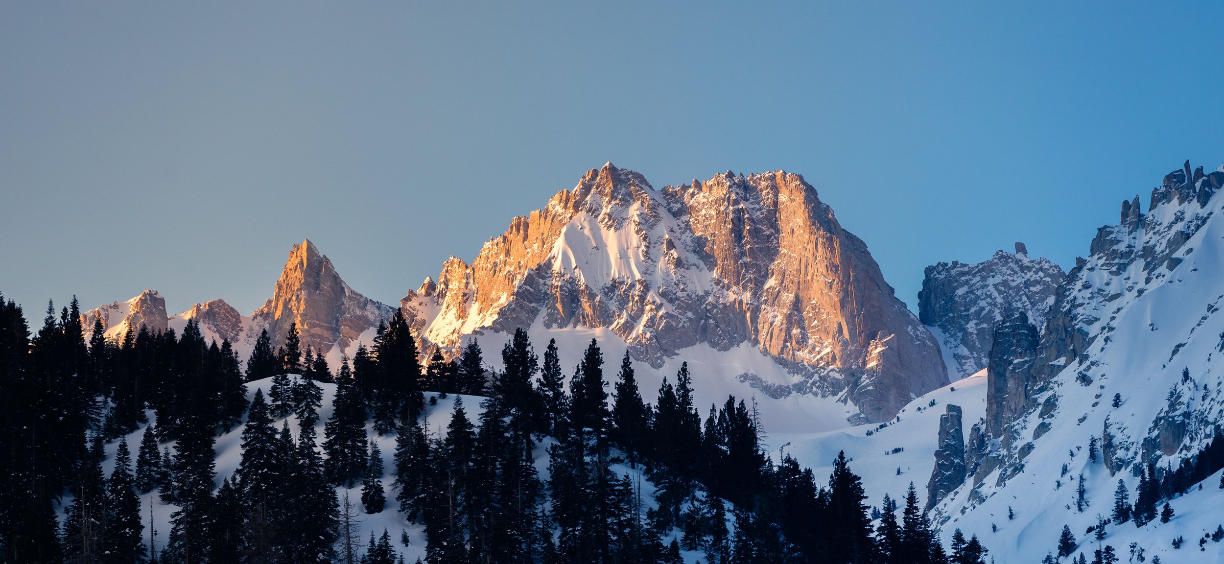 Eastern Sierra Alpenglow