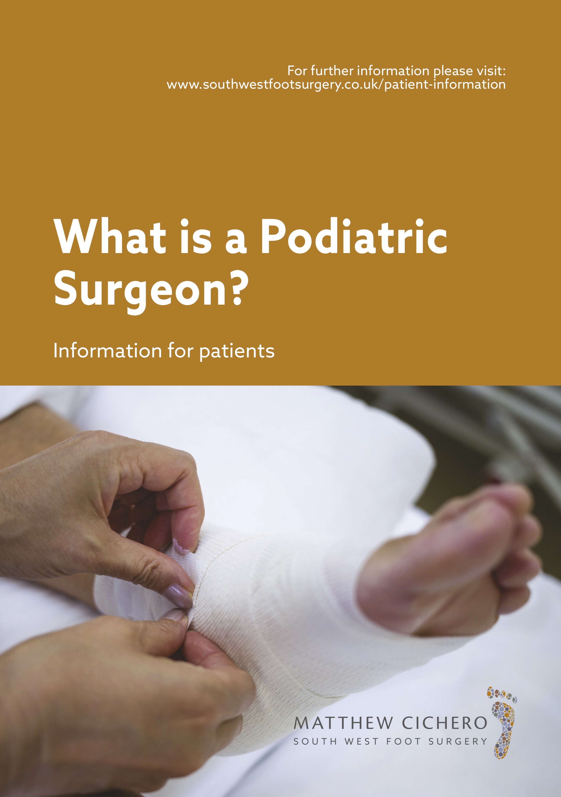 What is a podiatric surgeon? leaflet.jpg
