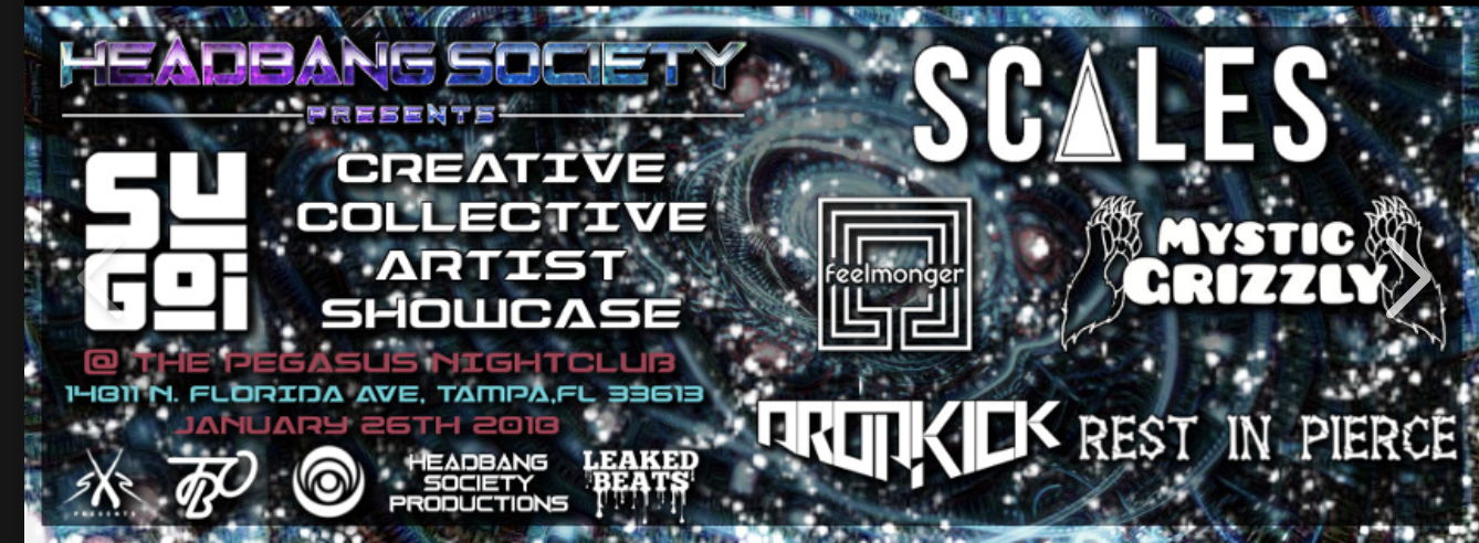 Headbang Society Presents: Sugoi Creative Collective Live Painting