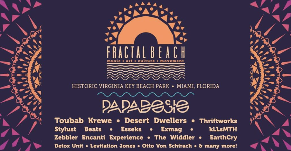Fractal Beach 2018: Live Painting + Vending
