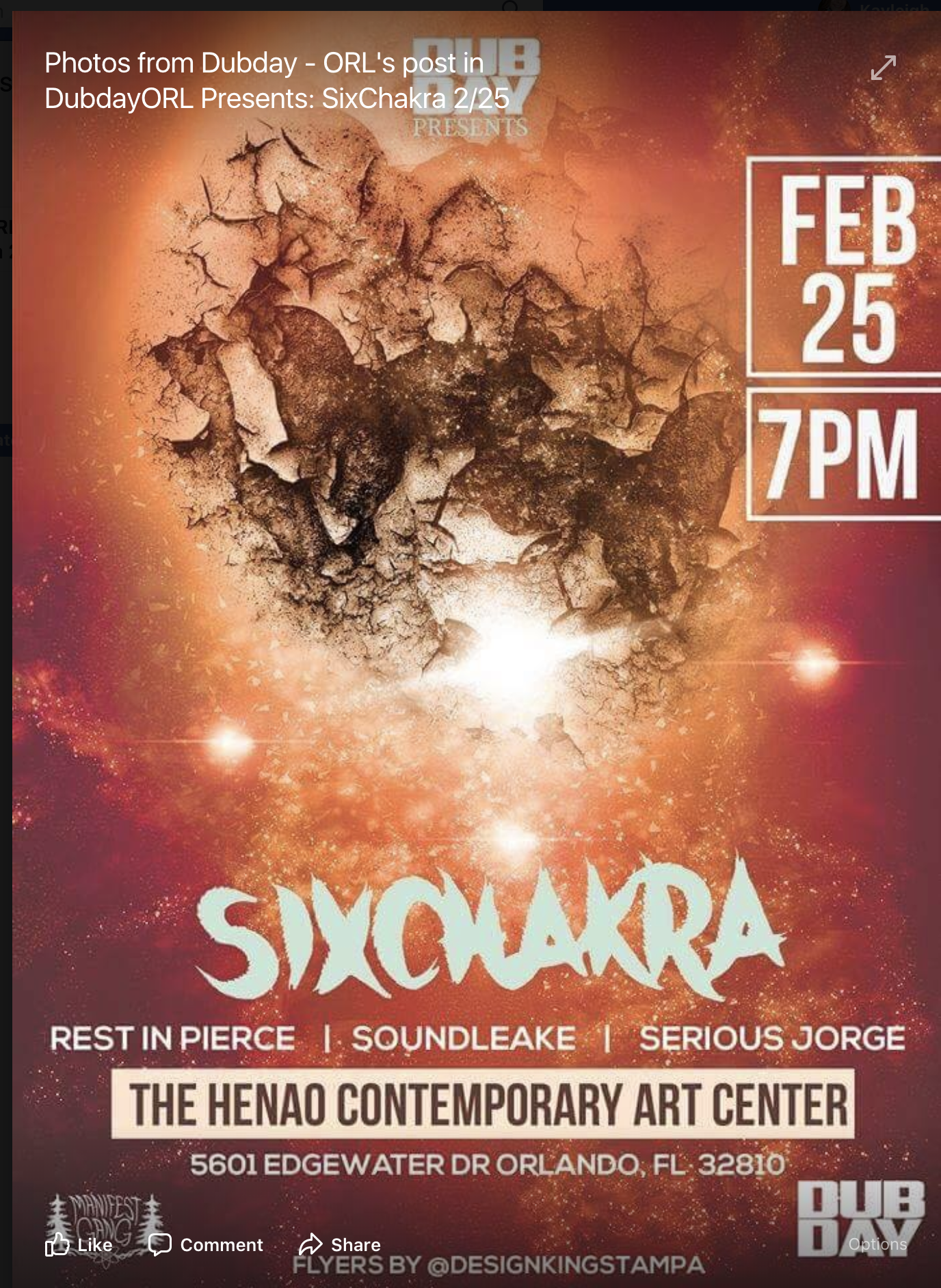 DubdayORL Presents: SixChakra: Live Painting