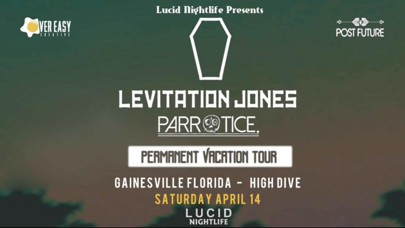 Levitation Jones + Parrotice - High Dive Gainesville Live Paint