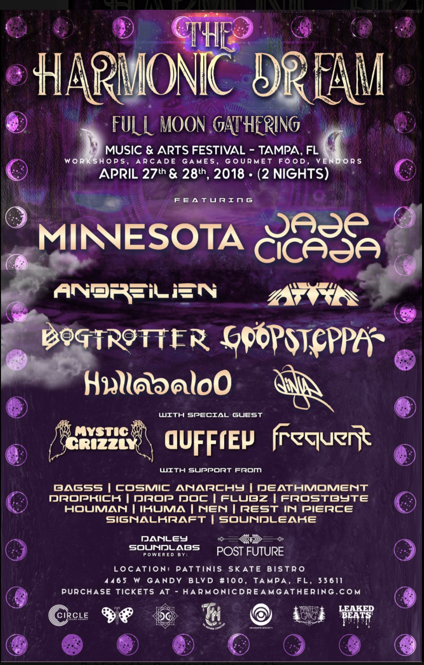 Harmonic Dream Gathering // Tampa, FL // Live Paint + Gallery Showcase