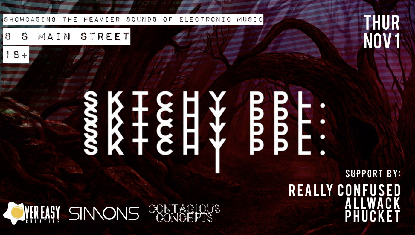 Sktchy Ppl // Contagious Concepts &amp; Over Easy // Live Painting