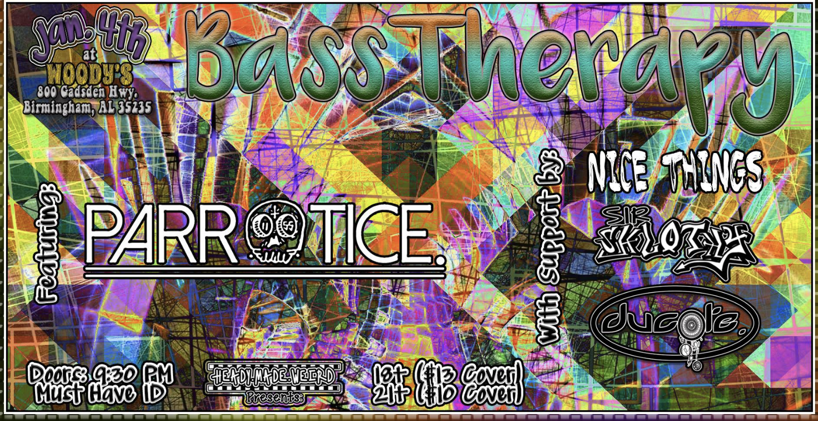  Bass Therapy 042 ft. Parrotice // Live Painting