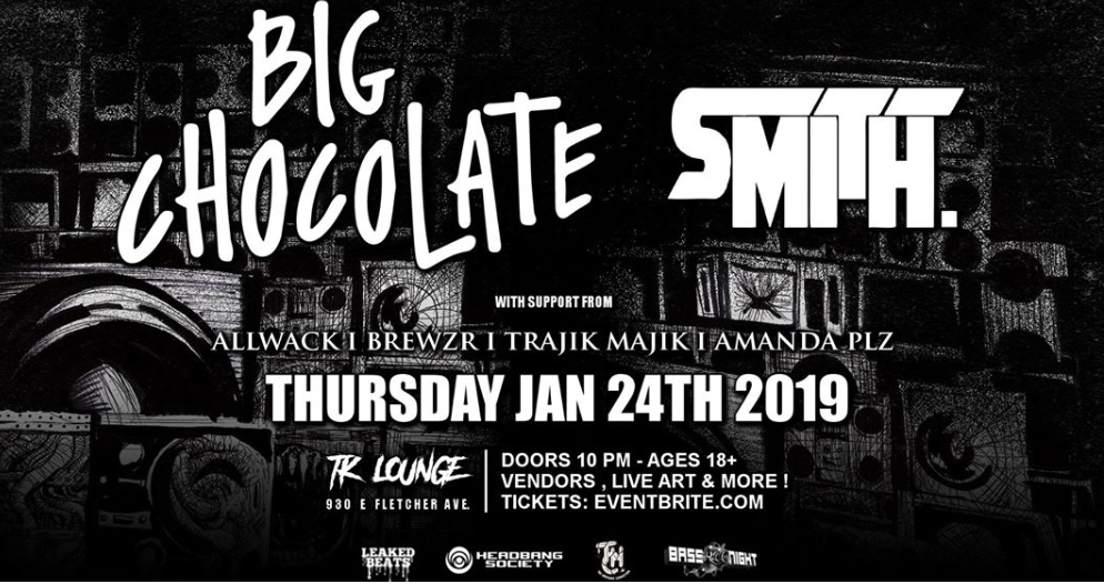 Big Chocolate w/ Smith // Live Painting