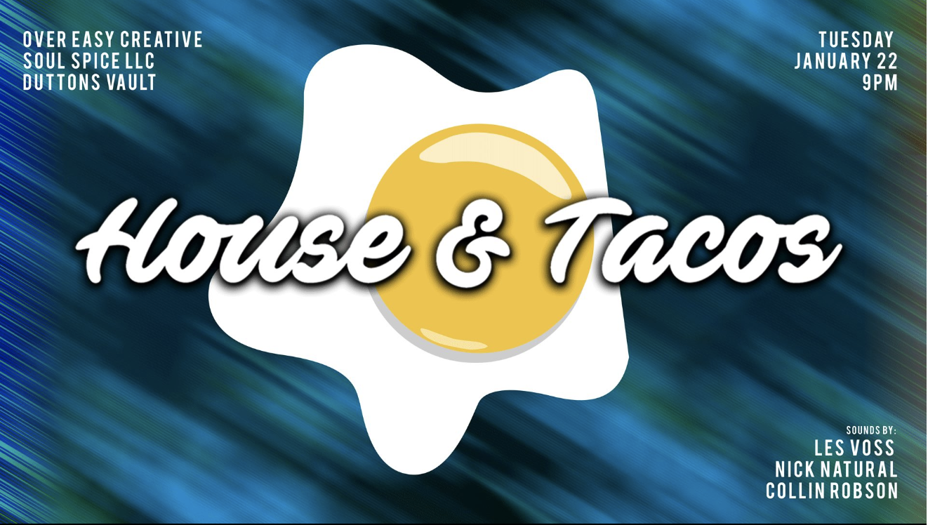 House &amp; Tacos at Dutton's // Live Painting