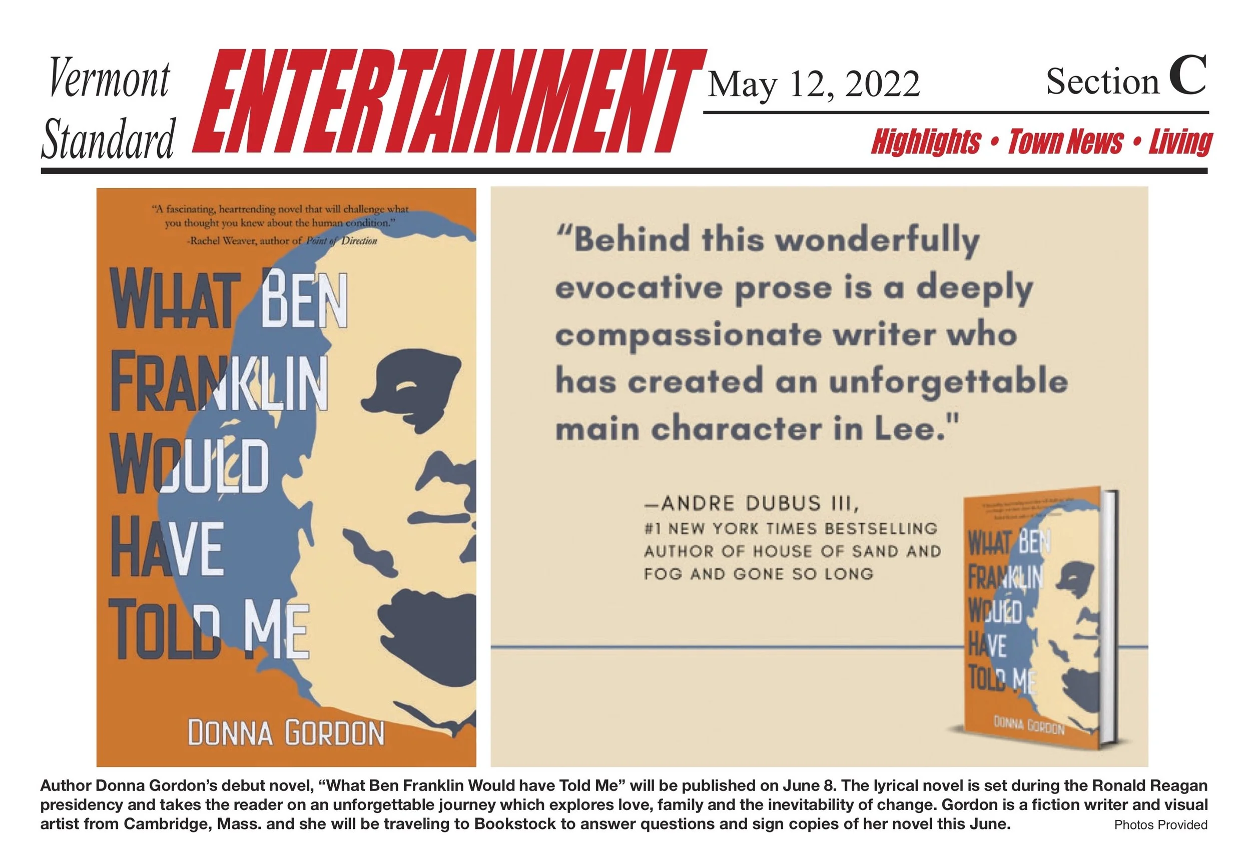 The Vermont Standard, Bookstock in Woodstock, VT