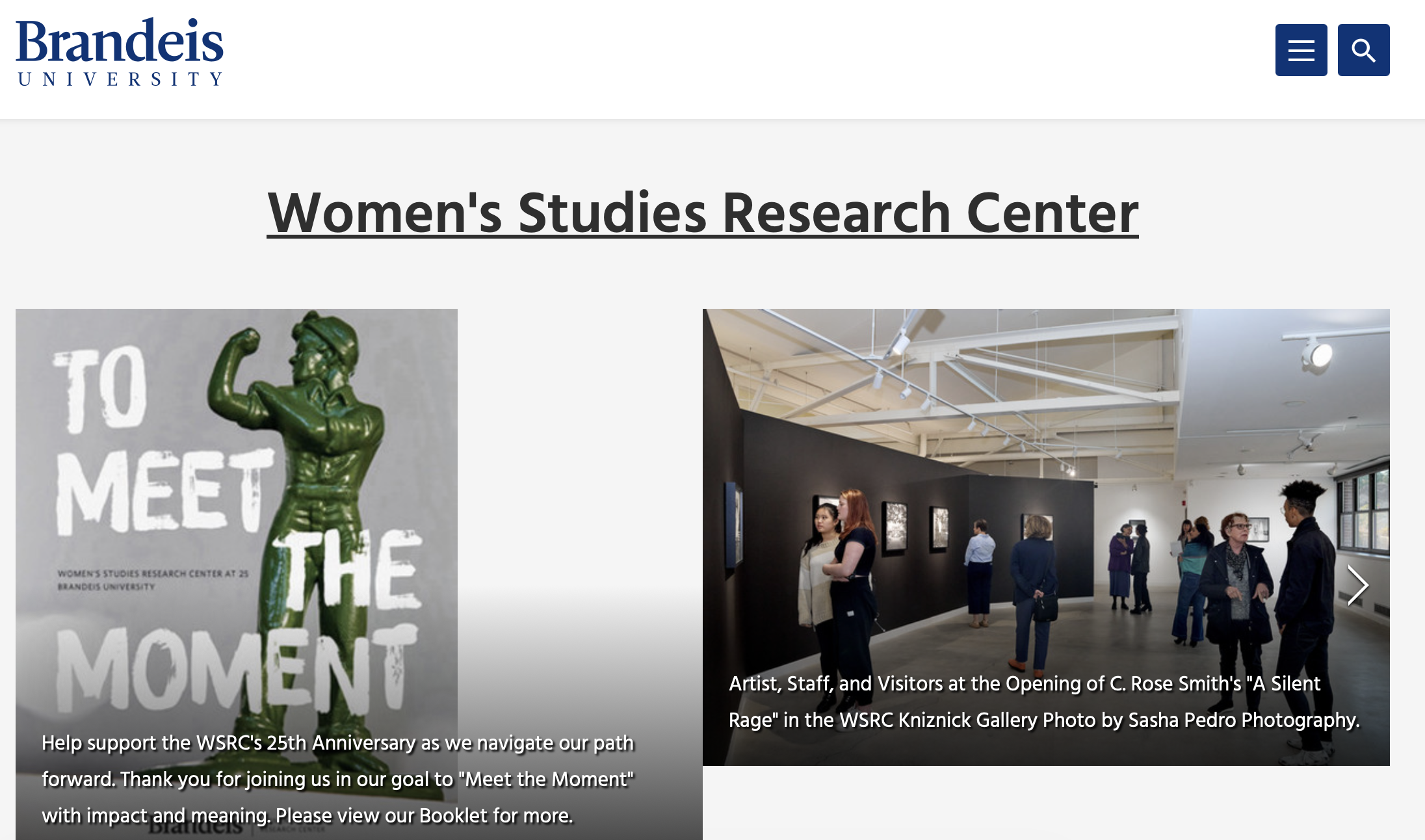 2025-2026 Scholar, Brandeis University Women’s Studies Research Center