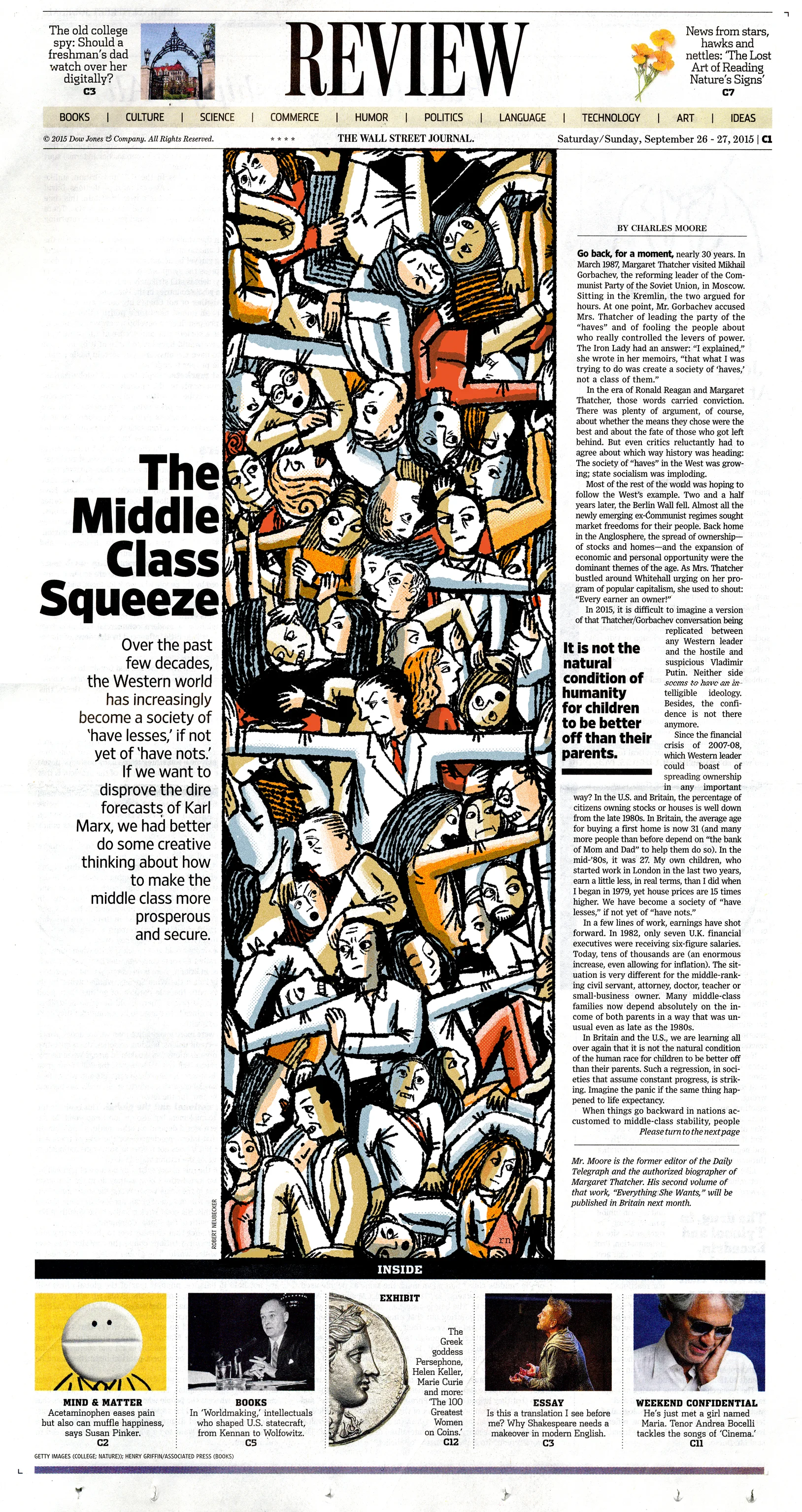 WSJ- Keith Webb art directed this. Always great.