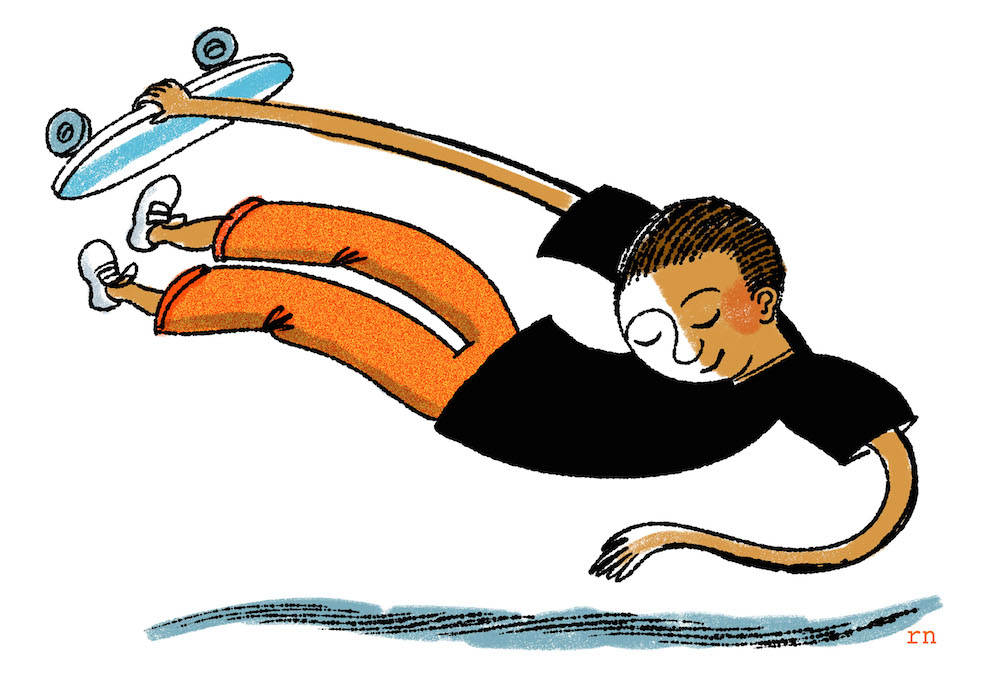 Series of images on teen development for WSJ