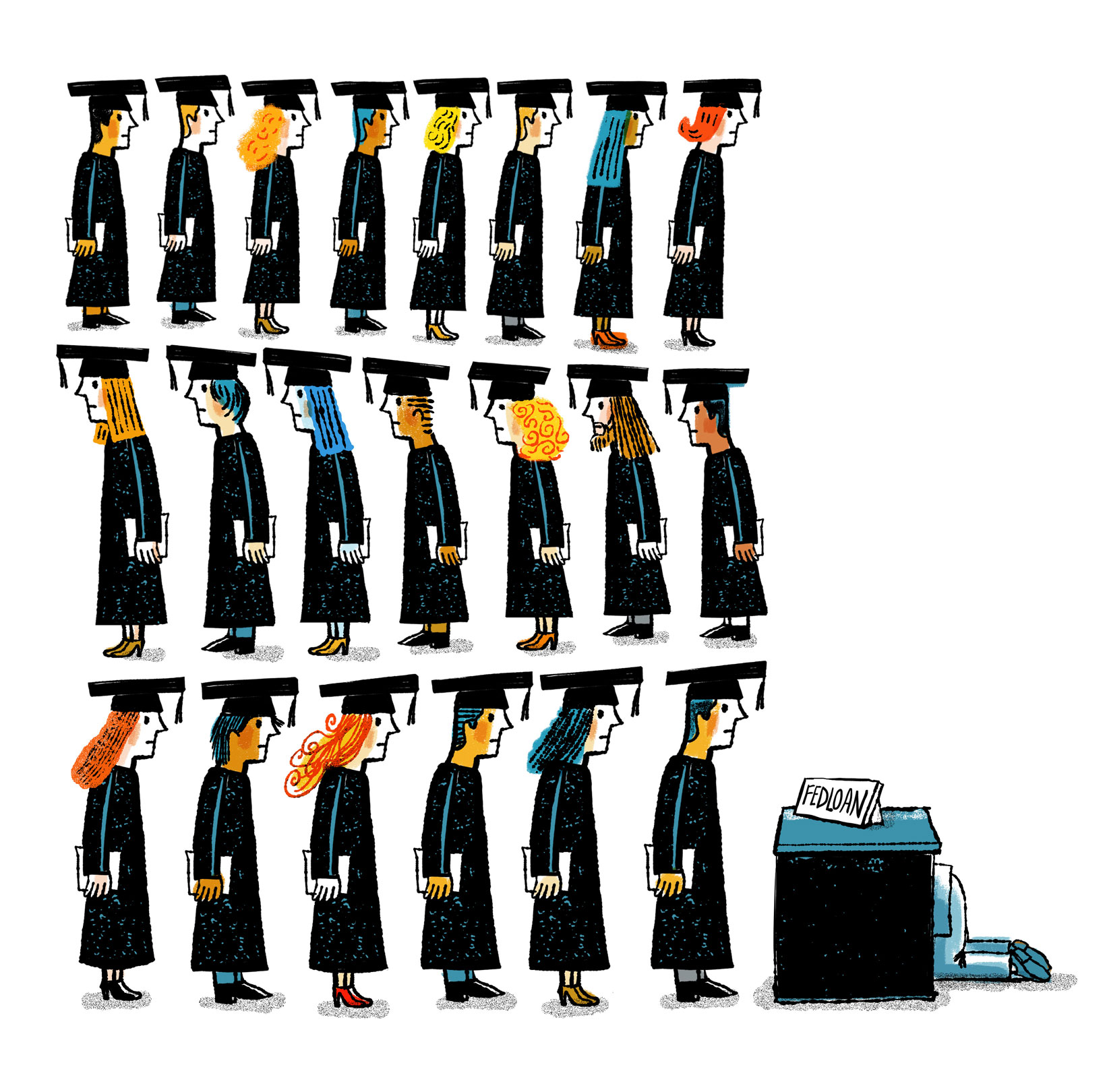 Federal Loan Backlog: NYTimes