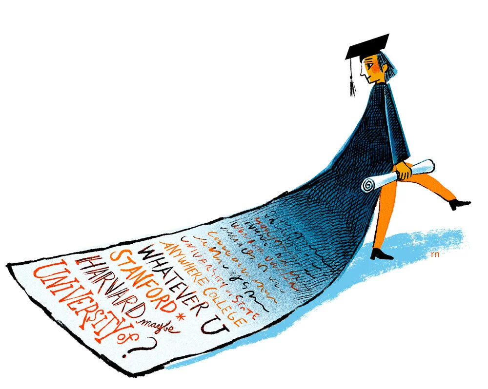  NYTimes: In the years of Covid, publishing your high school grads fancy college admissions is bullshit. 