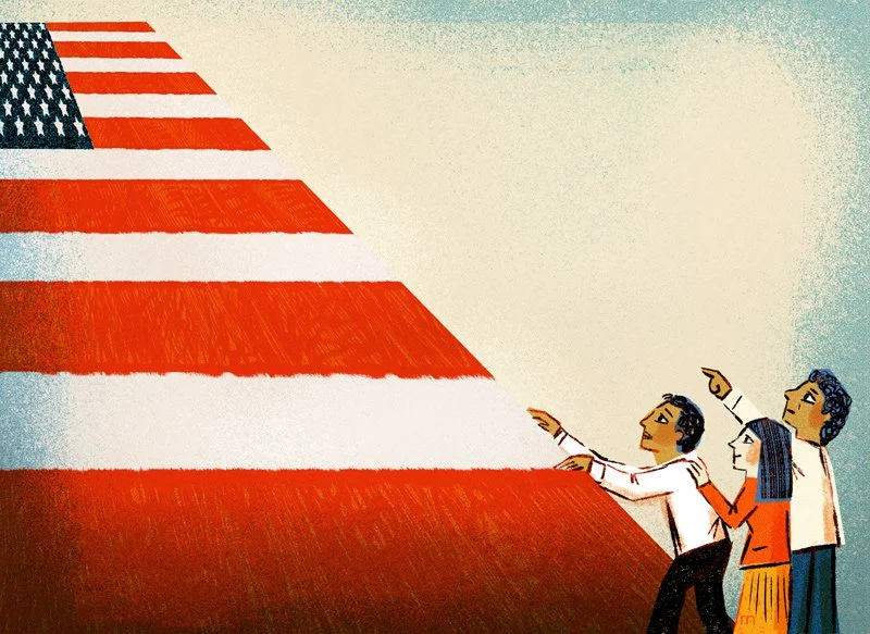  WSJ: Upward mobility in America today. Family, community. 