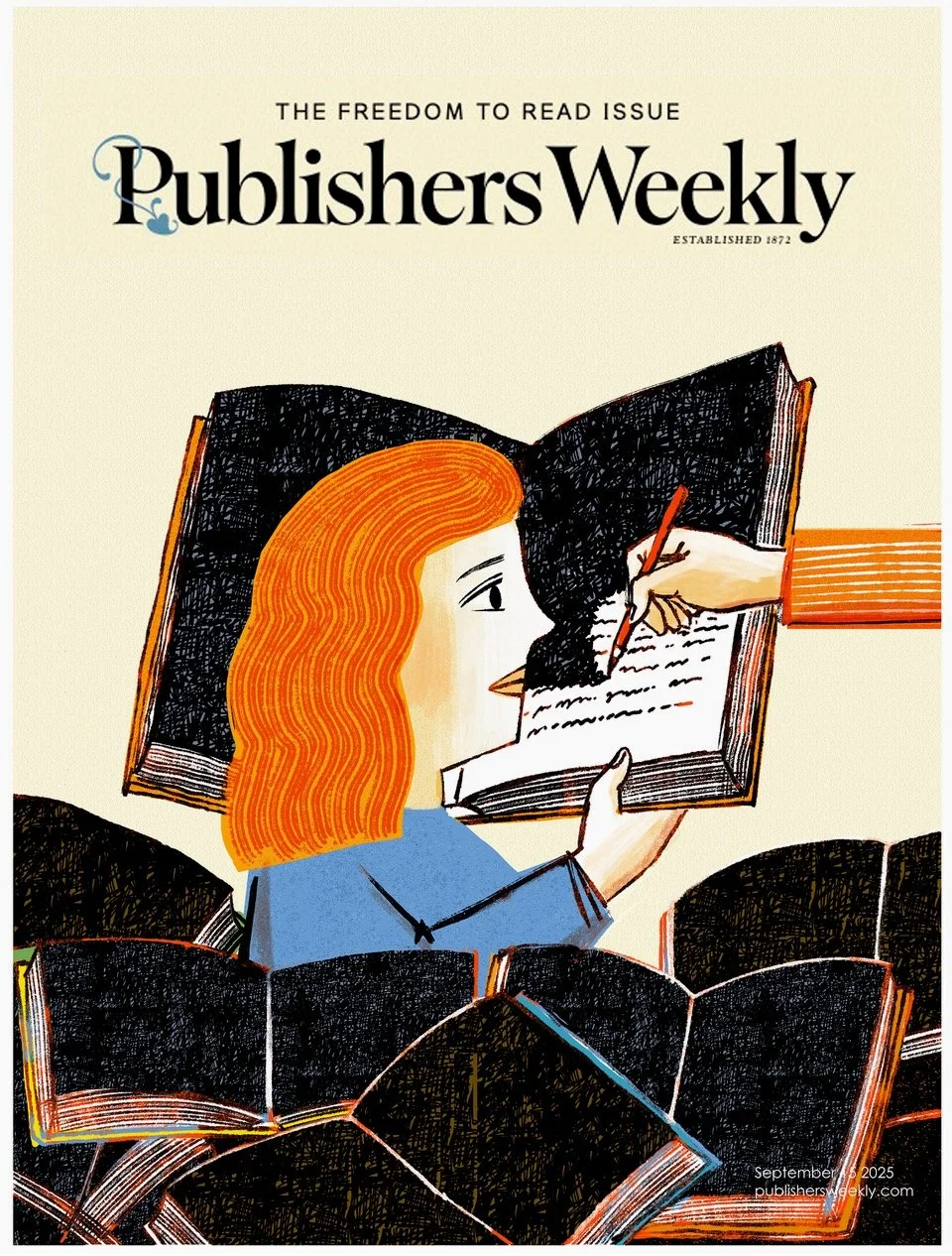 Cover Publishers Weekly. Award winner 3×3 2026 annual. 