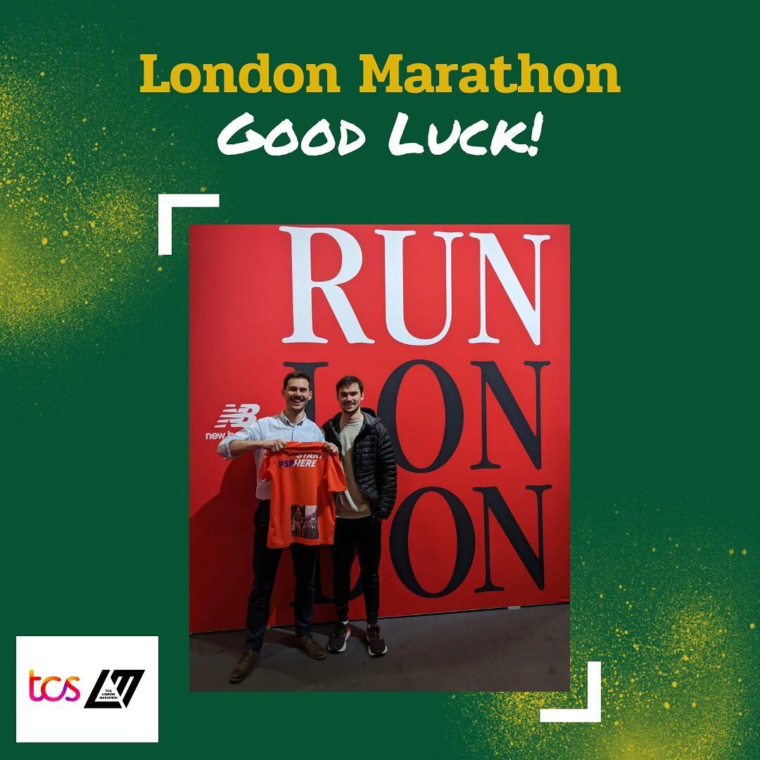 Good luck to all those taking part in the @londonmarathon today!

We wish special luck to club alumni Ali Clift whose running with his brother @oliclift8 in aid of @teampspa ; alumni @ollierogerson running in aid of @maggiescentres ; and alumni @tree