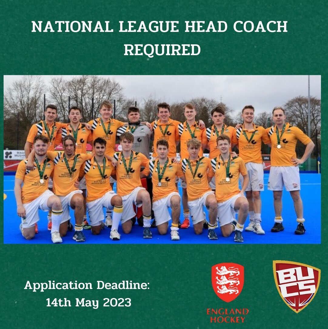 We are currently seeking a Head Coach for the 2023/24 academic year who will act as head coach for our 2XI. 

Tender documents must be submitted by the deadline on Sunday 14th May 2023, for more information on the role and how to apply to be part of 
