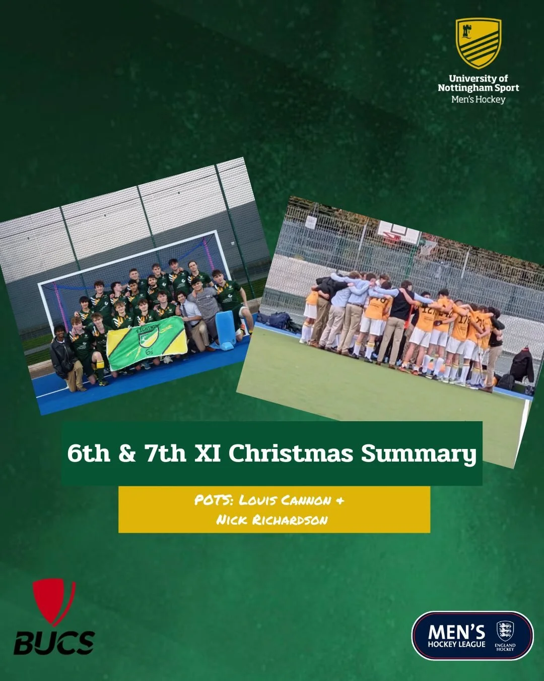 🎅6s &amp; 7s Christmas Summary🎅

A great start to the season for both teams with lots left to do in the second half of the season. Great work from the lads to be 5th at Christmas in their weekend league after being promoted last season 💚💛