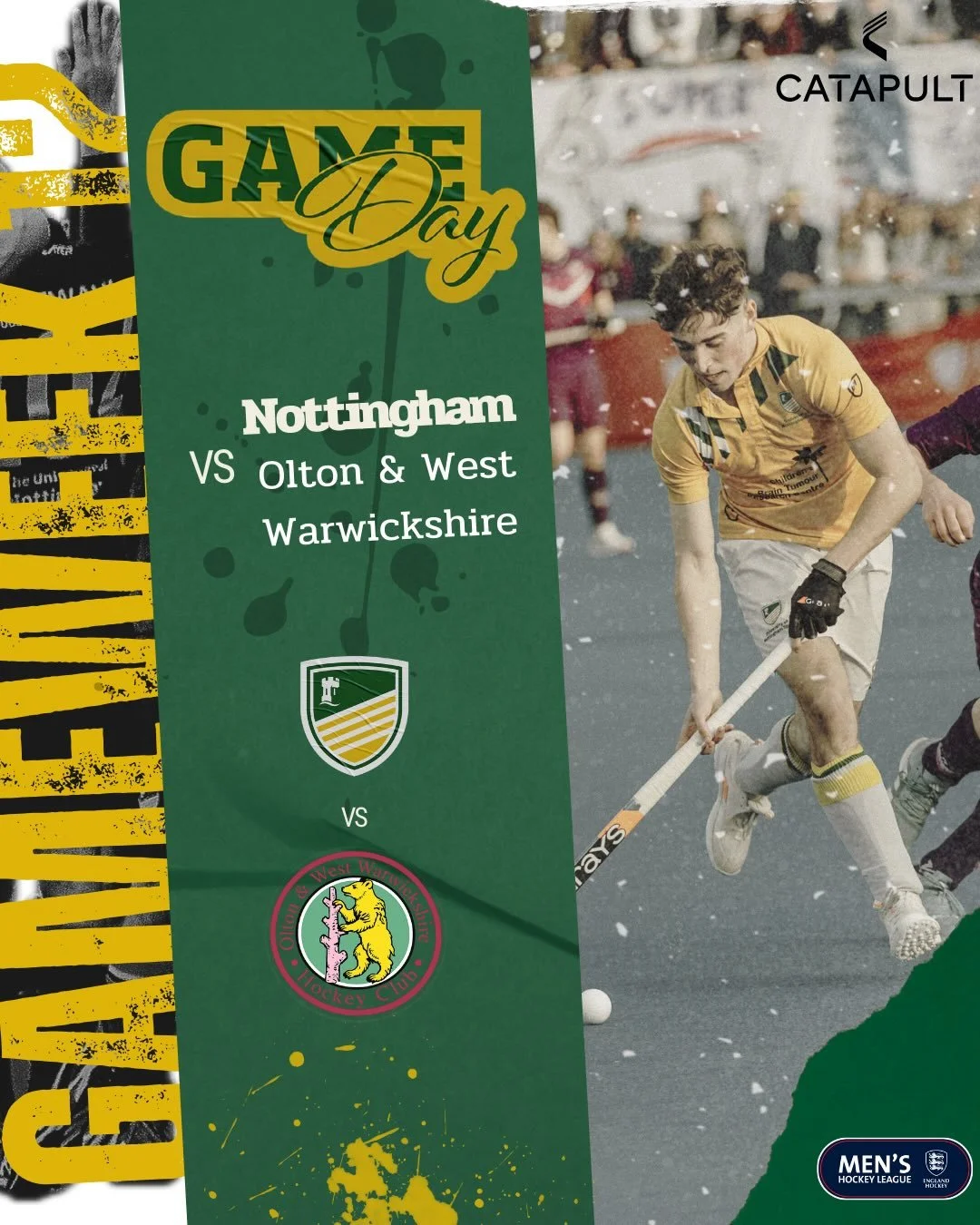 💚NL MATCHDAY💛

The lads take on a big away clash today against Olton and West Warwicks! Go well lads 🔥
@englandhockey 
@uonsport