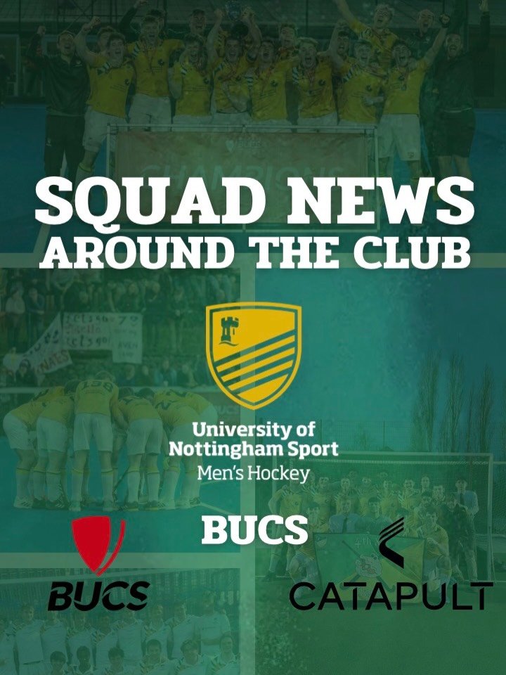 Men&rsquo;s 3s team sheet for the local derby against Nottingham Trent 3s!🔥

This is the only local game of the day at Trent campus so make sure to get down and show your support 💚💛

#greenandgold