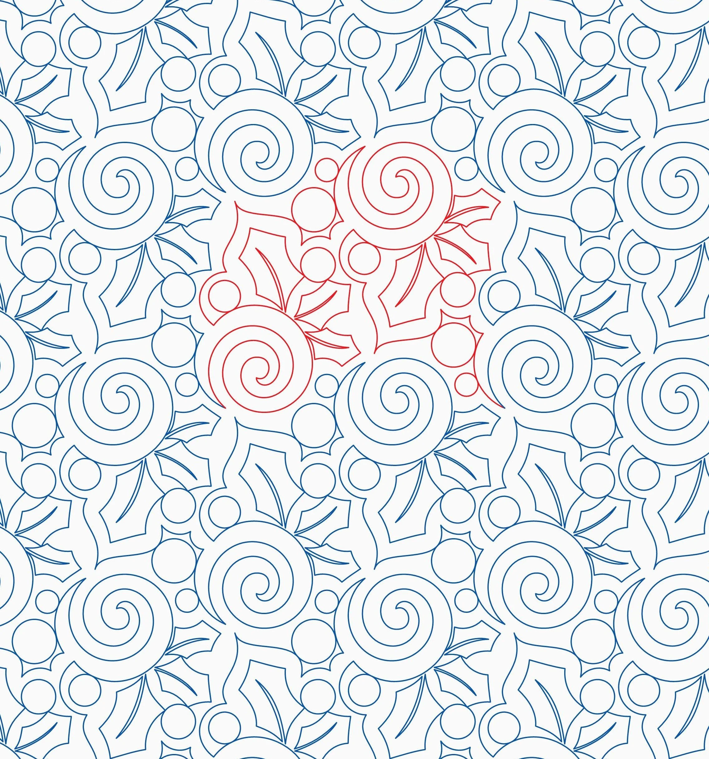 Holly Berry Swirl