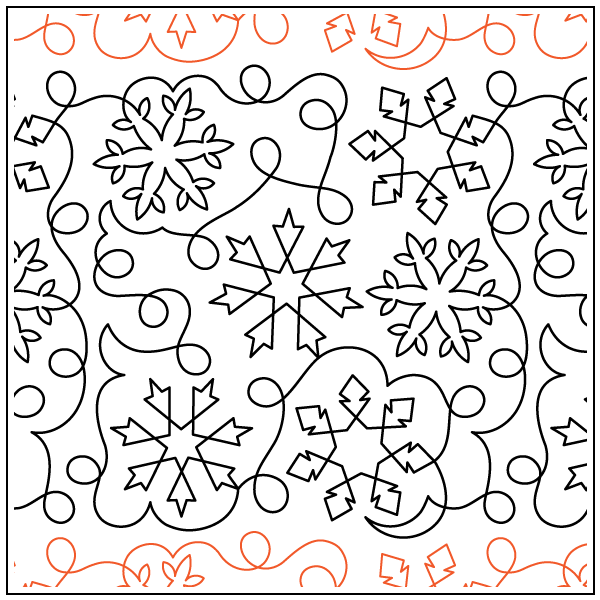 Debs Snowflake Meander