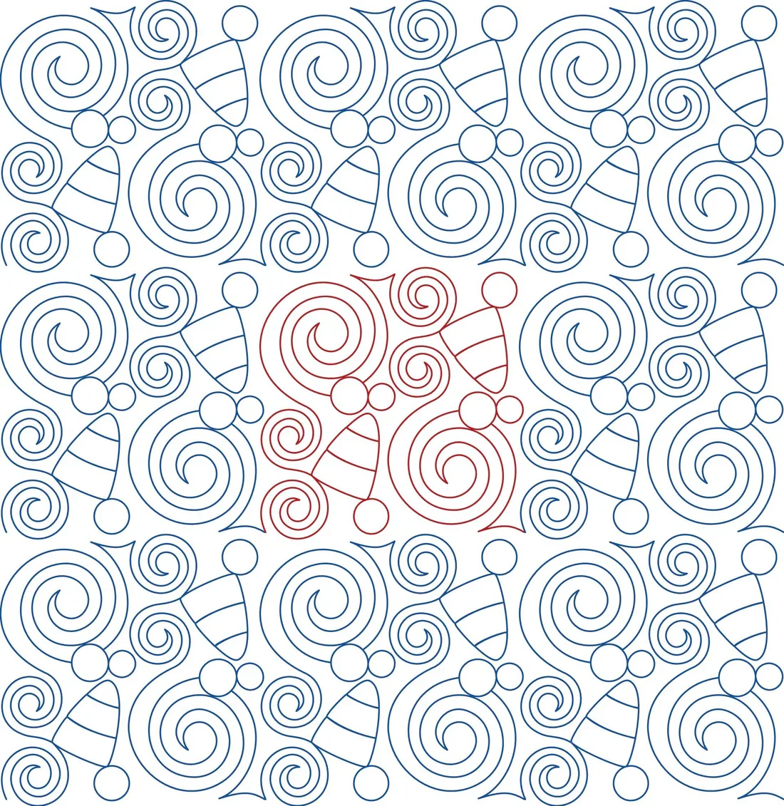 Swirly Candy Corn