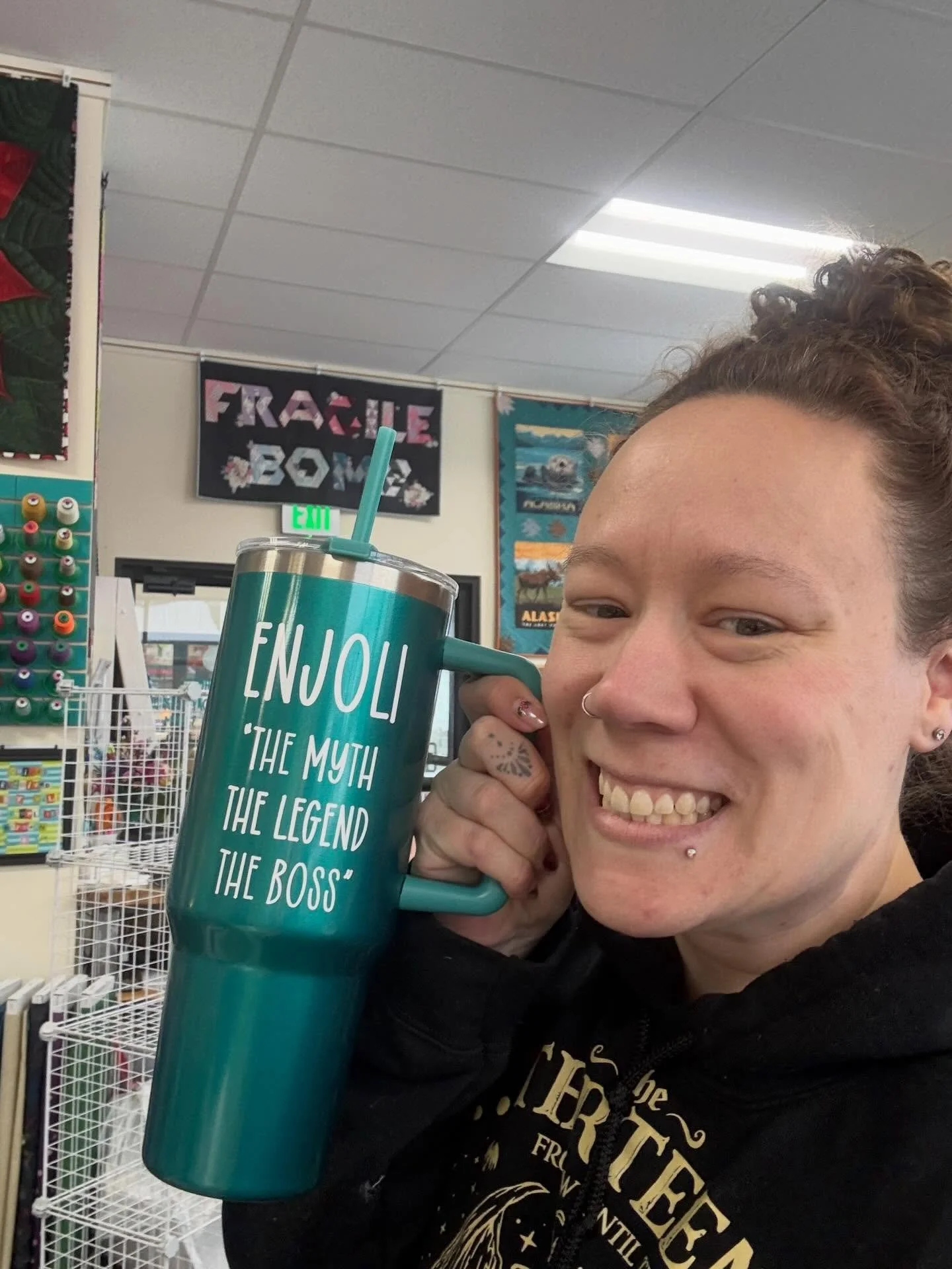 Hey Quilty Friends! I&rsquo;m Enjoli (On-Joe-Lee) the owner over at Doodle Quilting Studio! 

I started this crazy adventure back in 2016 - it&rsquo;s grown a bit since then! What started in the corner of my mom&rsquo;s quilt shop has now evolved int