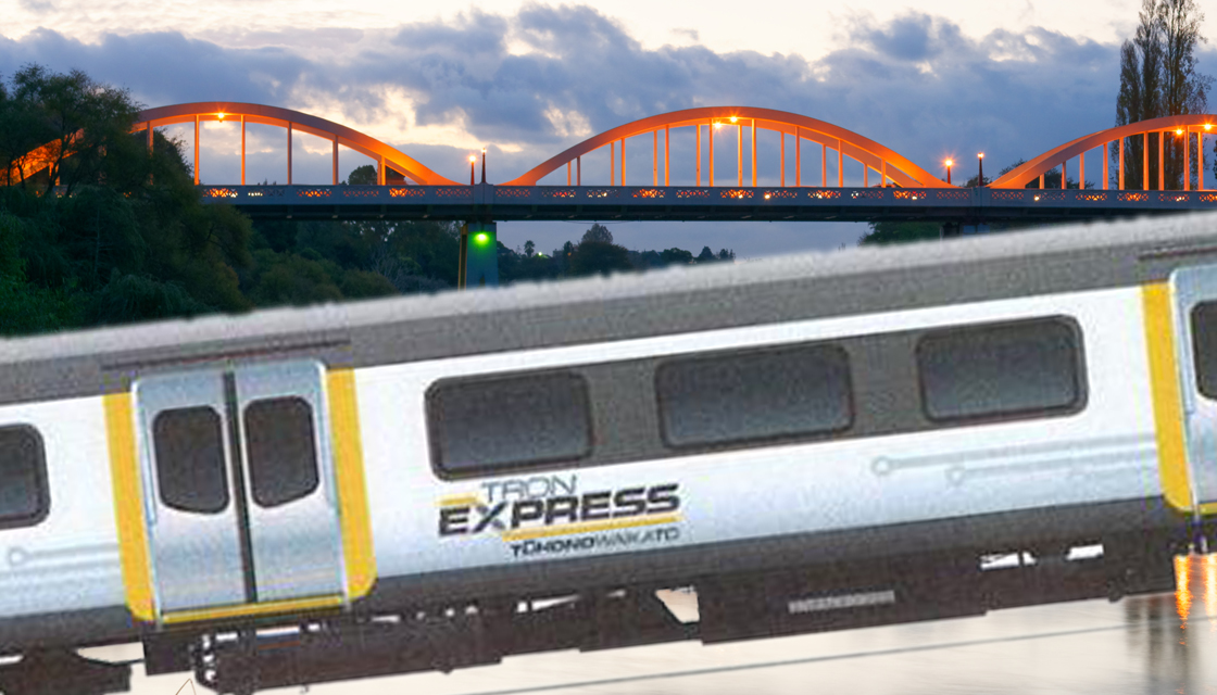 (Photo credit: Getty/Dave Macpherson/Hamilton City Council - Newshub ) While we’re on the topic… Please, someone has GOT TO STOP this thing being dubbed “TronExpress.” Literally every other name suggestion is better than this…