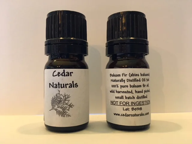 Balsam Fir Essential Oil 5ml Drip Top Bottle