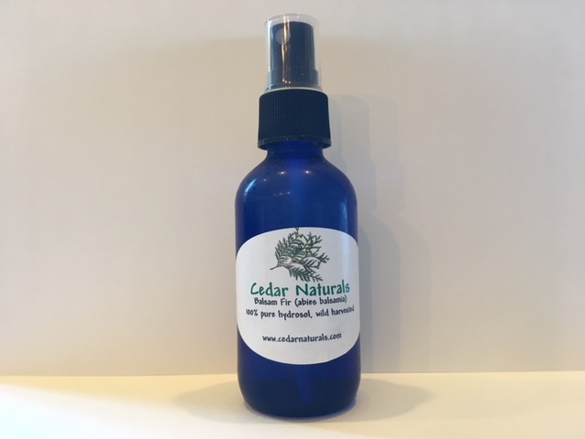 Balsam Fir Hydrosol 2oz Spray Top Bottle