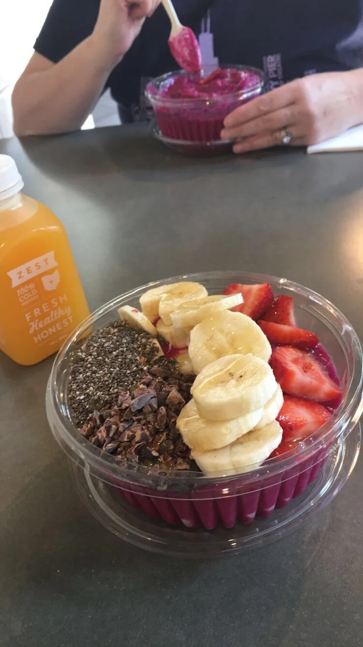 Smoothie Bowl Love with Zest Juice Co, Fruve Xpress Juicery and Hi-Vibe 