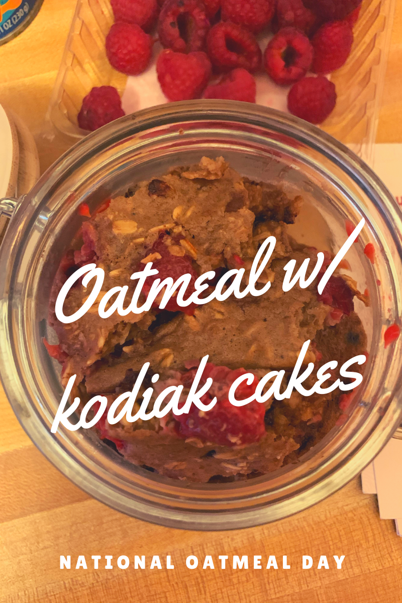 National Oatmeal Day with Kodiak Cakes 