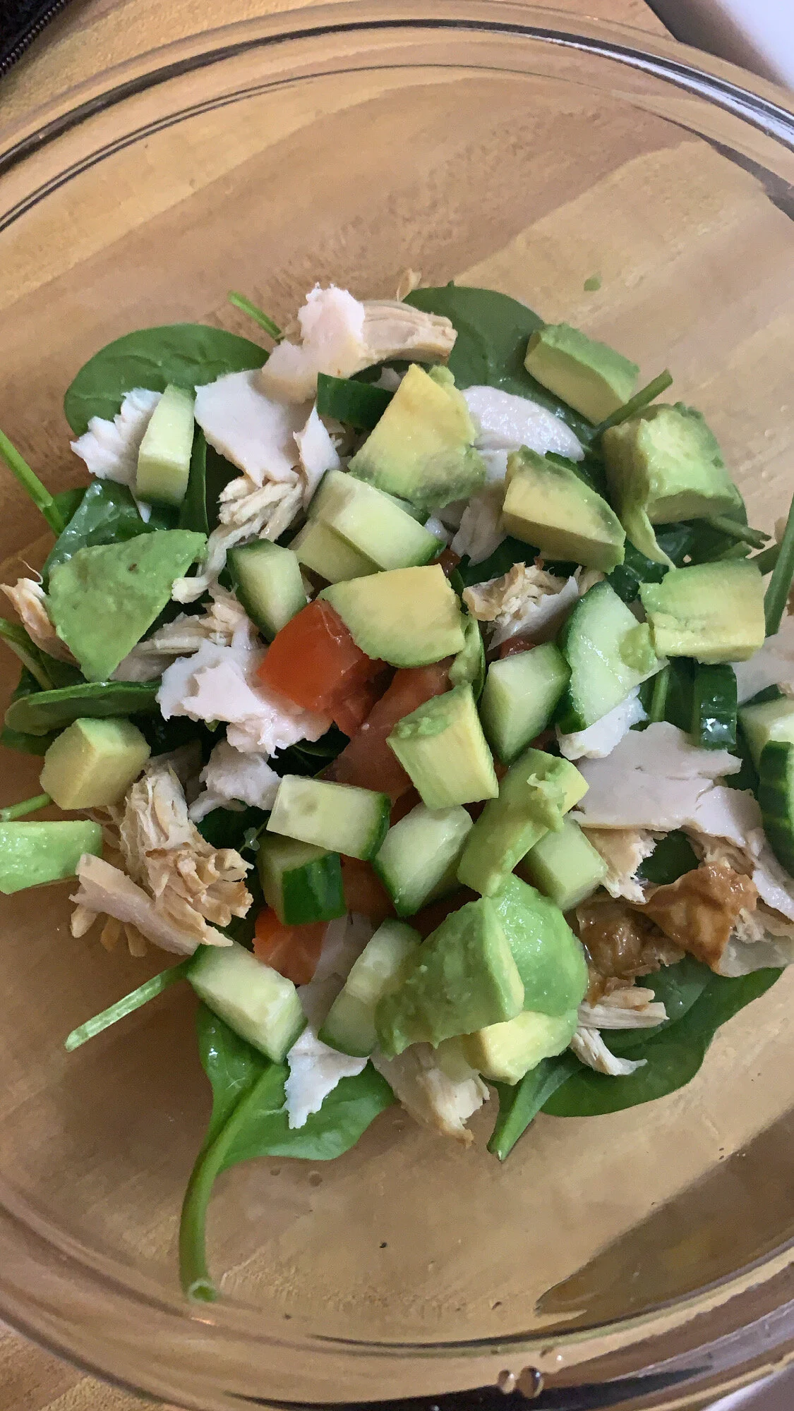 I actually managed to complete Whole30  only eating one salad!
