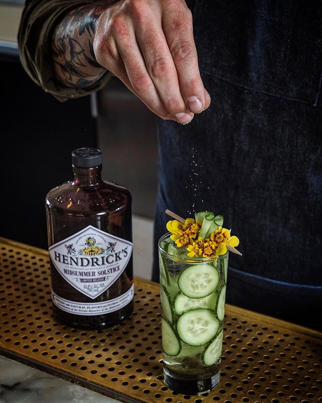 Had a blast shooting with @highproofpreacher for Hendricks  Midsummer Solstice last week! Hendricks is definitely no stranger to florals, however this expression is deliciously efflorescent and booming with fresh blossoms and botanicals!
.
.
&ldquo;I