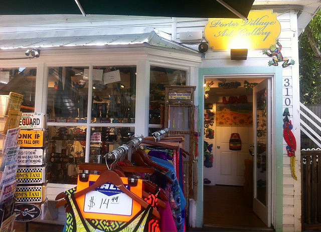 Knick Knacks shop in Key West.