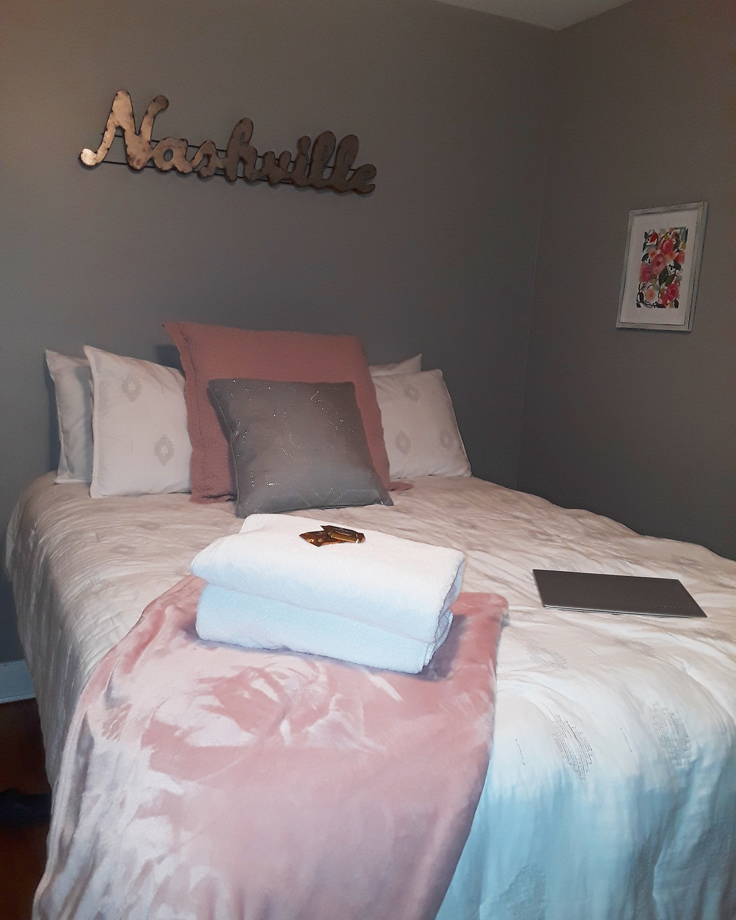 My AirBnb stay in Nashville was a welcome retreat after 12 hours on the move.