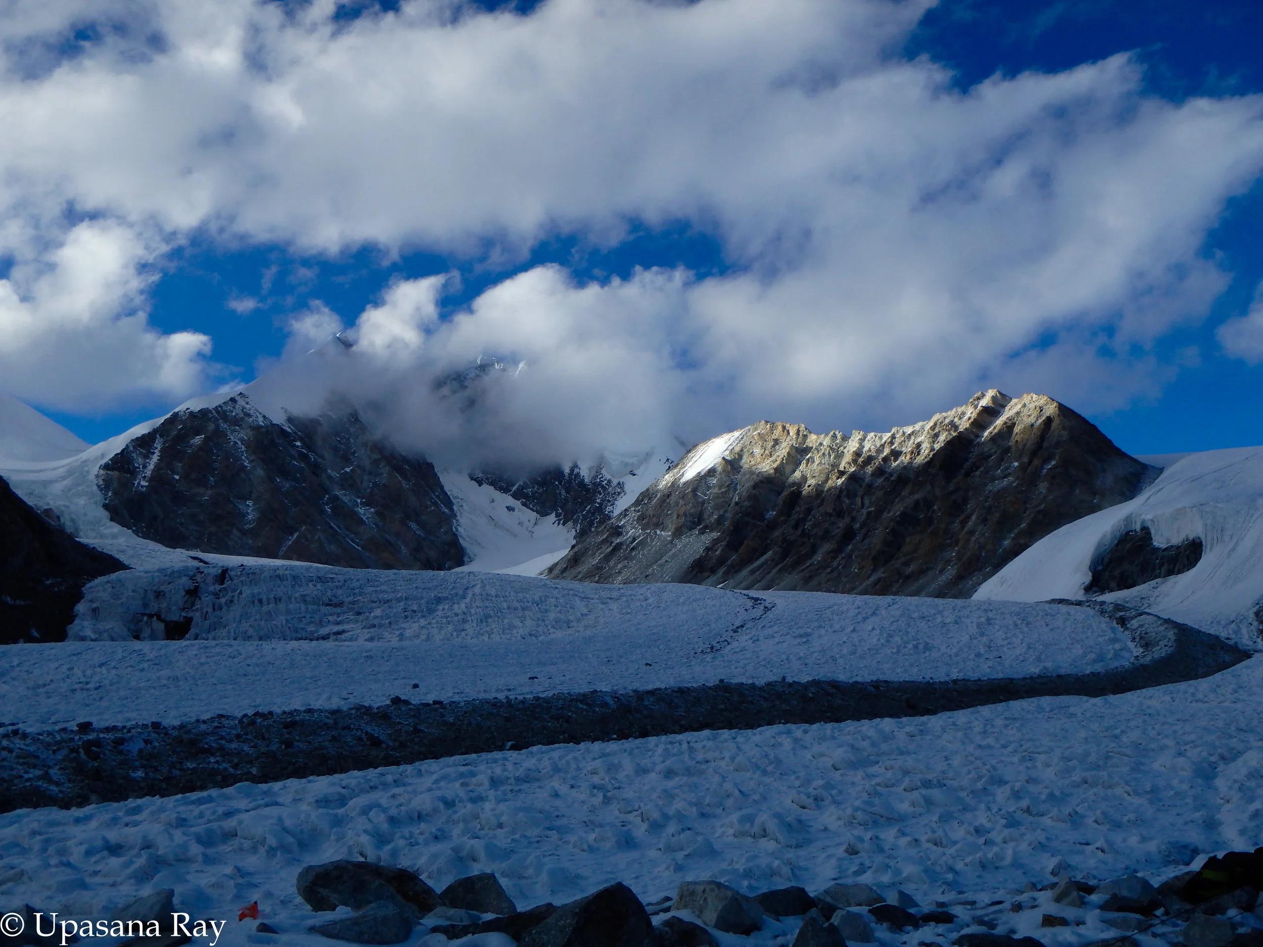 A view from Kalindi base camp